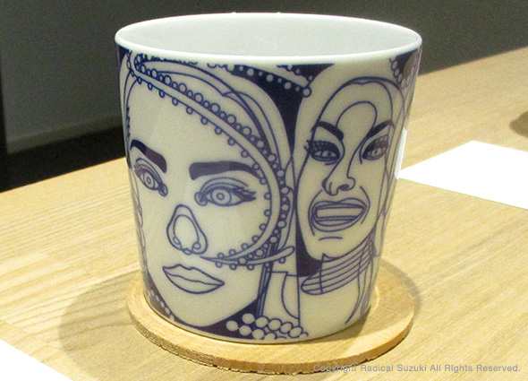 Charity project's limited edition, Cup of pottery (Recruit, Guardian Garden)