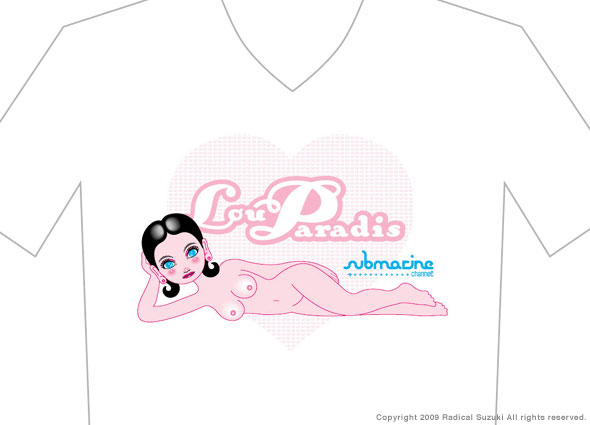 Lou Paradis promotion T-shirt